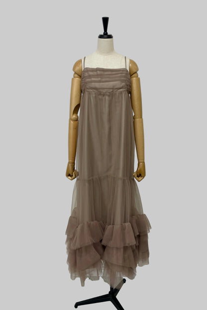 チュールドレス ジャケット セットアップ