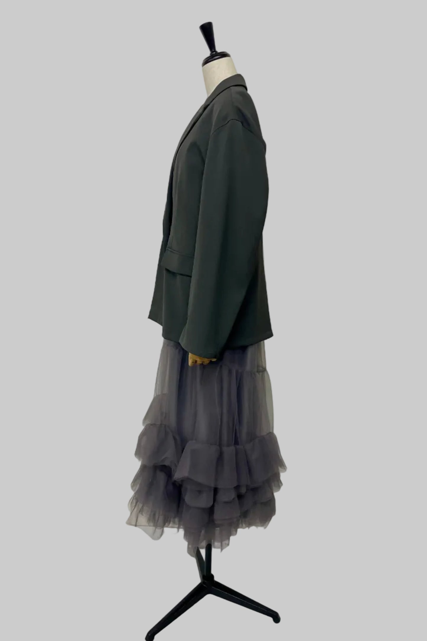 チュールドレス ジャケット セットアップ