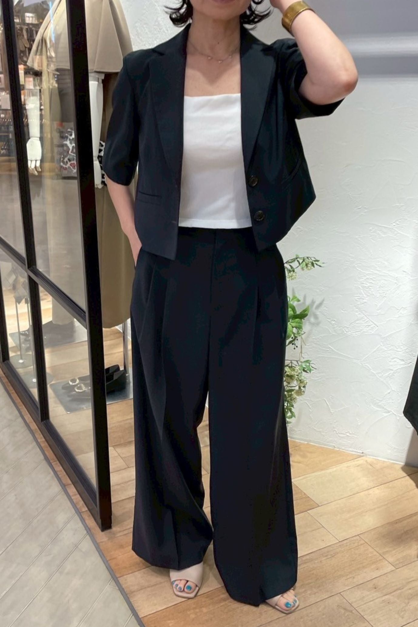 ［ＮＥＷ］シャンブレータックパンツ