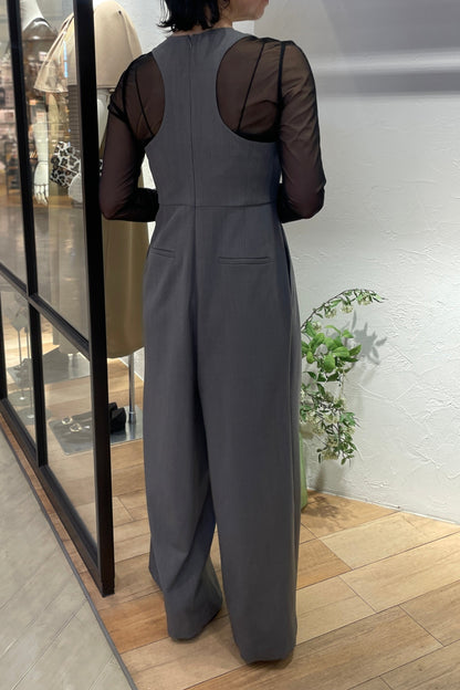＜新色＞［ＮＥＷ］フリルビスチェパンツドレス<3pcs SET>