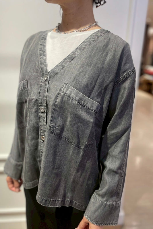 バイオシルクトッパーブラウス