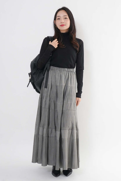 ［ＮＥＷ・新色］プリーツティアードスカート