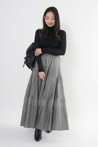 ［ＮＥＷ・新色］プリーツティアードスカート