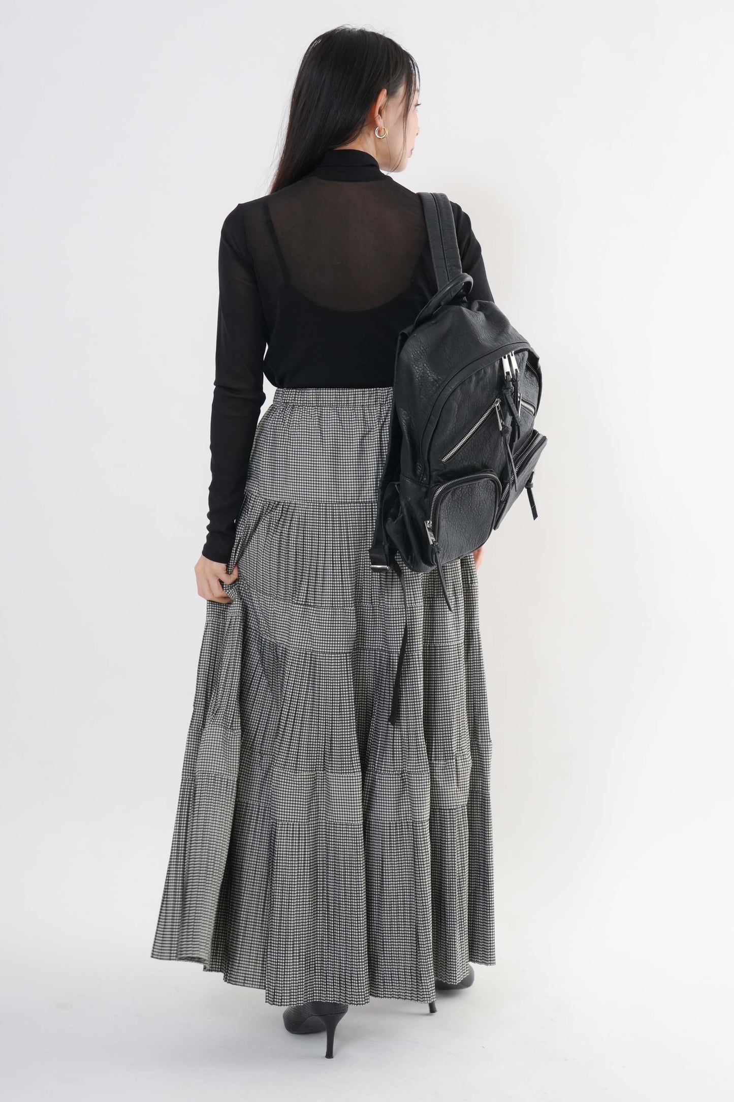 ［ＮＥＷ・新色］プリーツティアードスカート