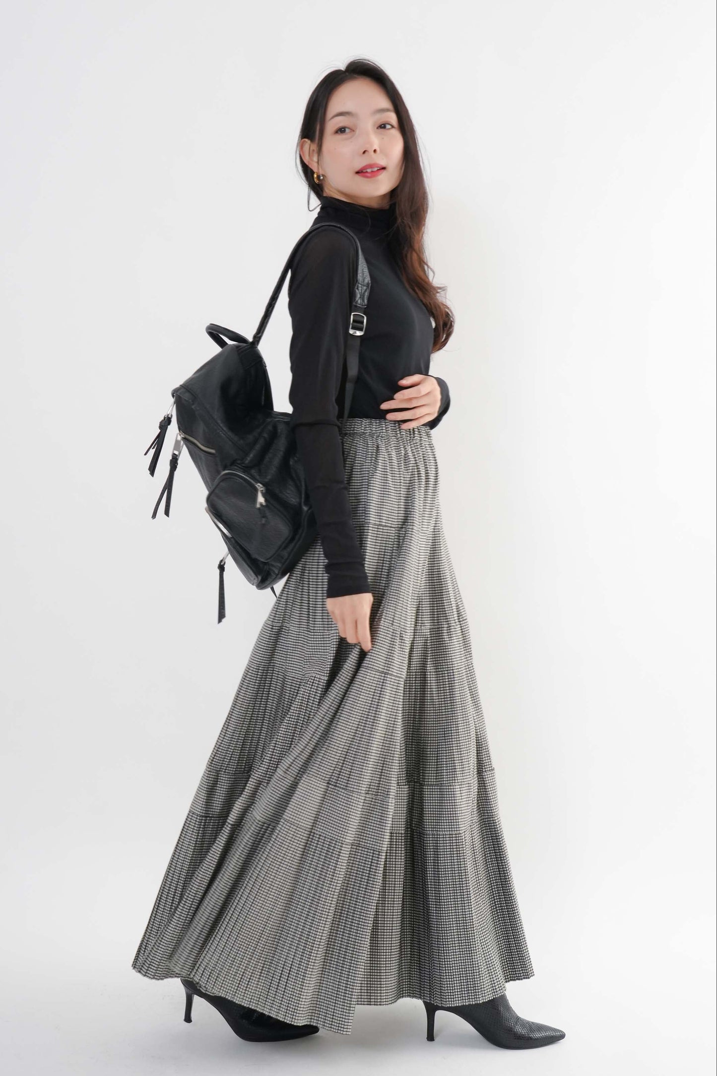 ［ＮＥＷ・新色］プリーツティアードスカート