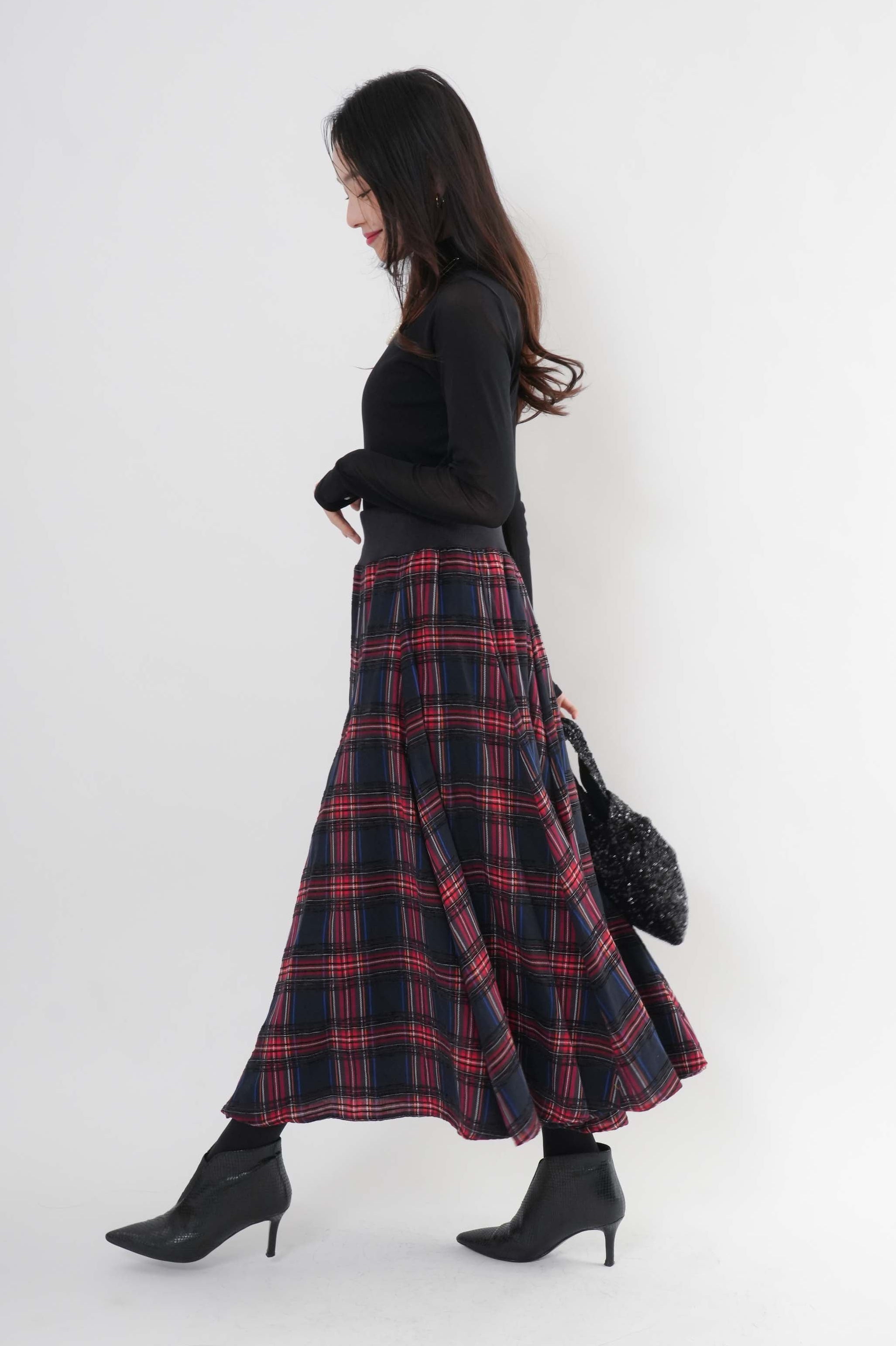 【新品】&エルシー　チェックスカート 楽天市場】≪ 特別セール ≫ チェック 消しプリーツ スカート