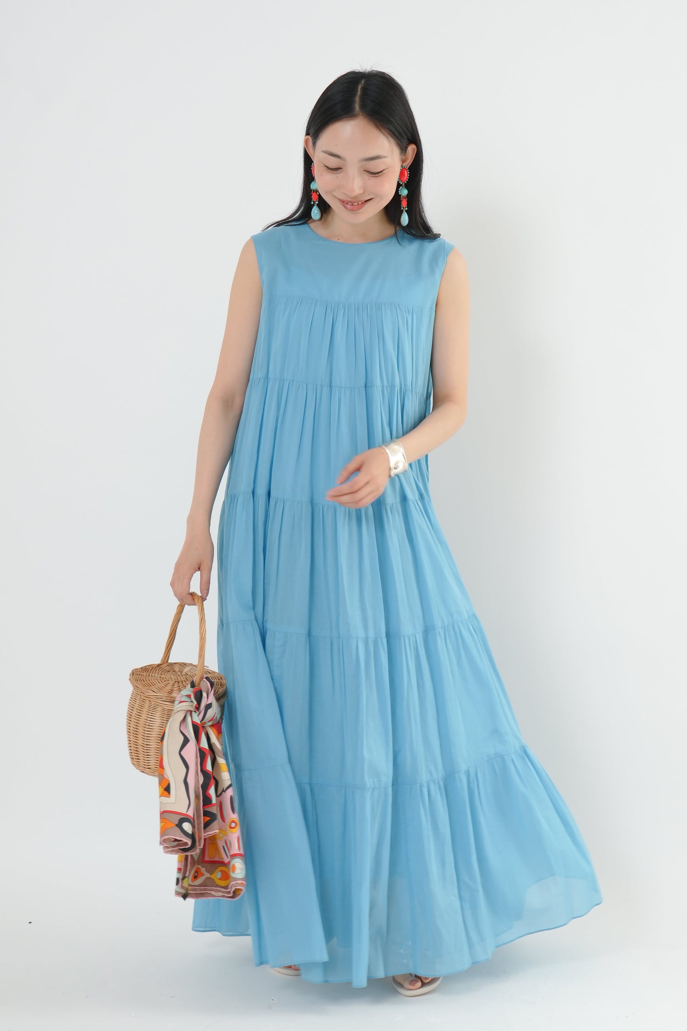 コットンティアードワンピース｜ワンピース｜good mood madam ( グッド