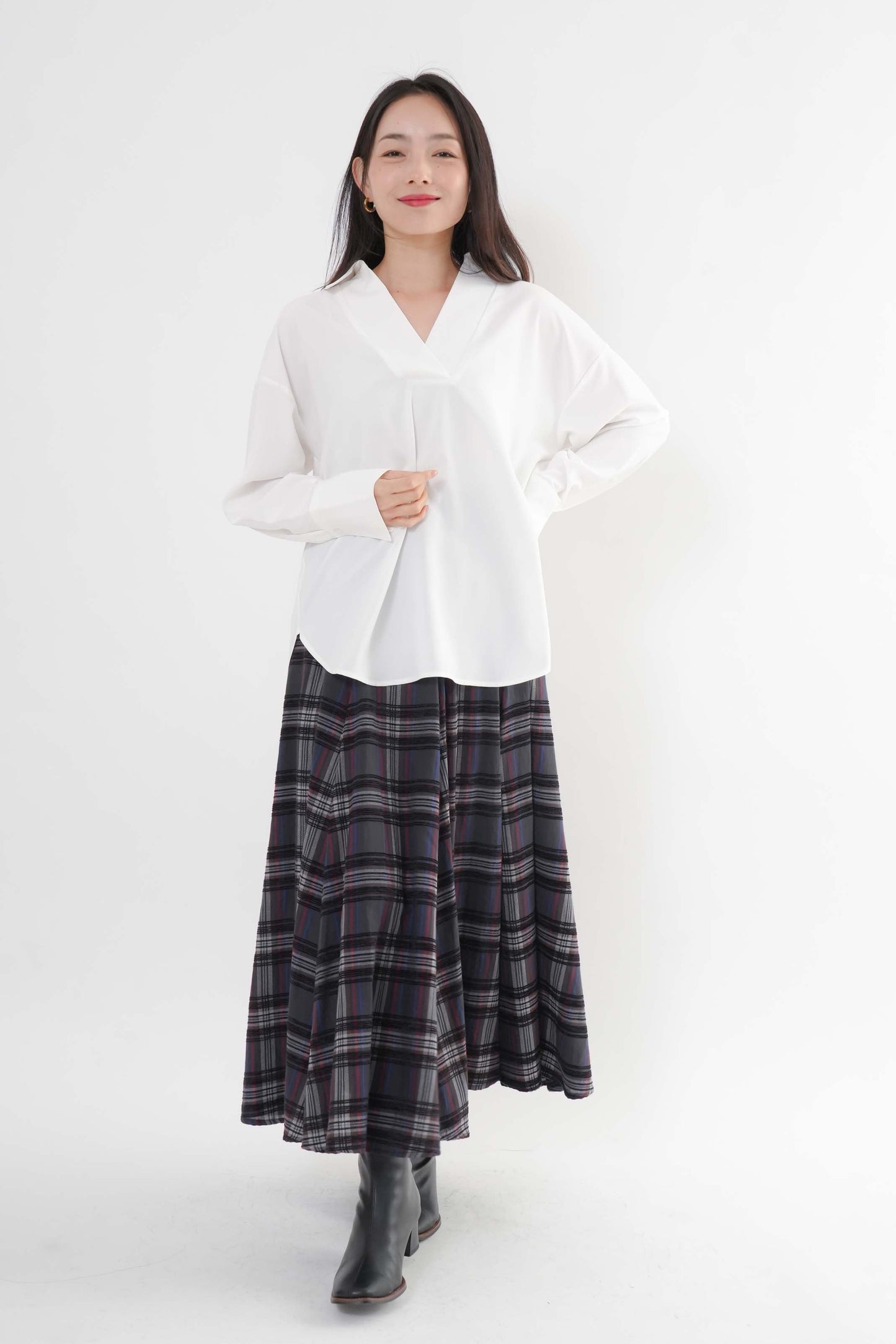 [予約] ユルニットセットレイヤードプルオーバー