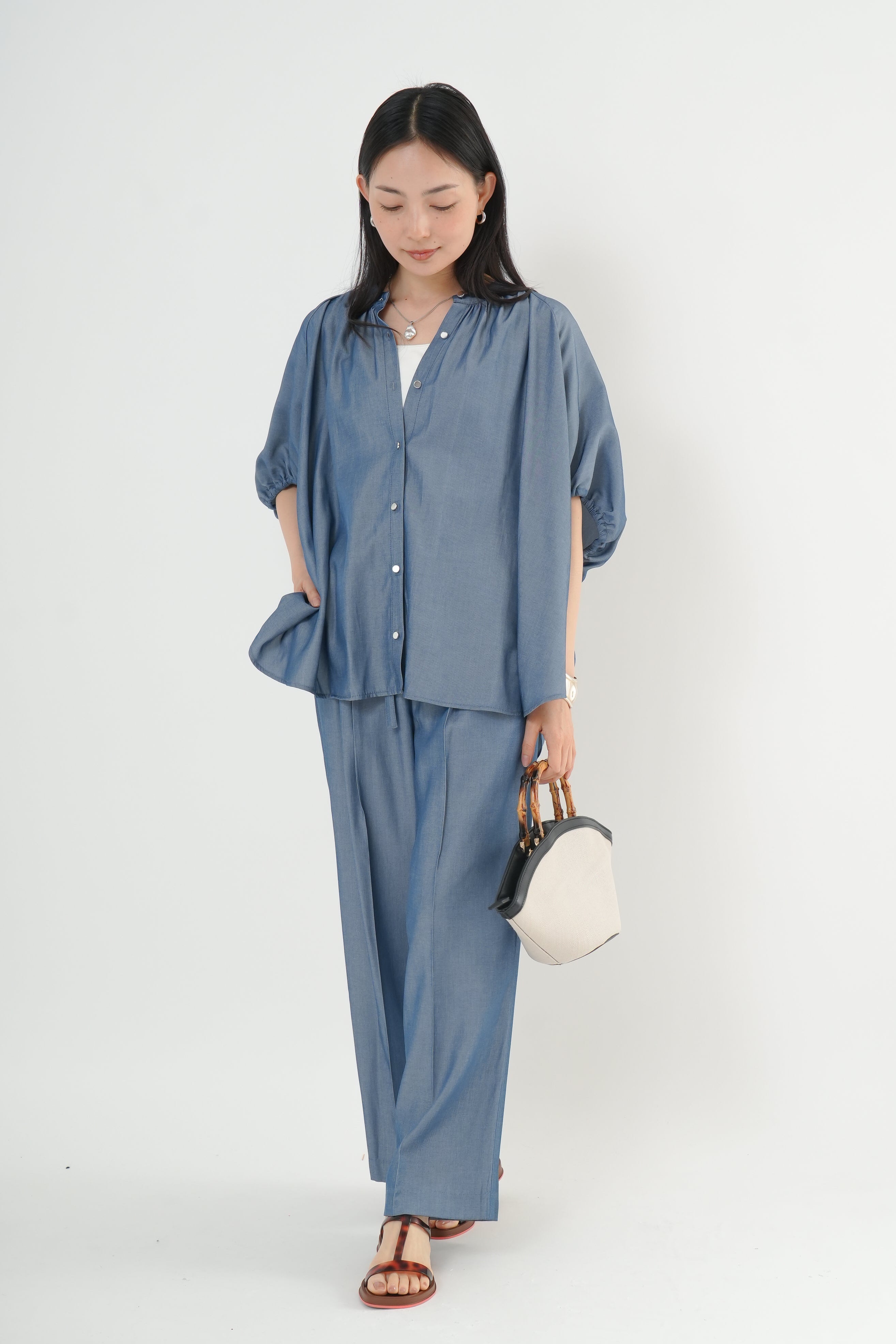 Plage ＴＥＮドルマンブラウス plage（プラージュ） ブラウス シャツ Dolman Wrap シャツ レディース