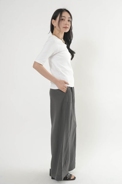 5分袖コンパクトTシャツ