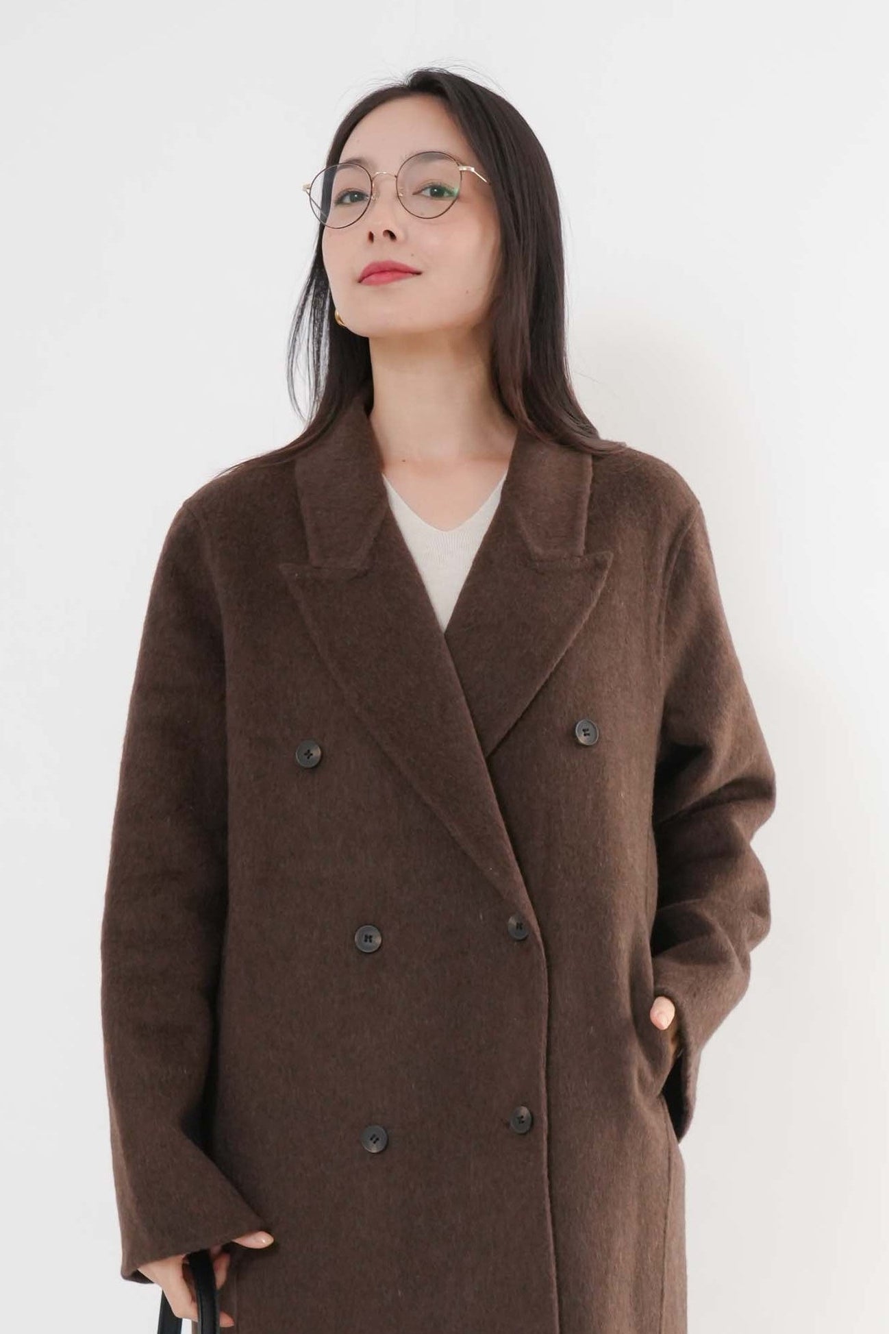 ウール100％ZIPコート｜トップス・ニット／セーター｜ELVENCE DEUX