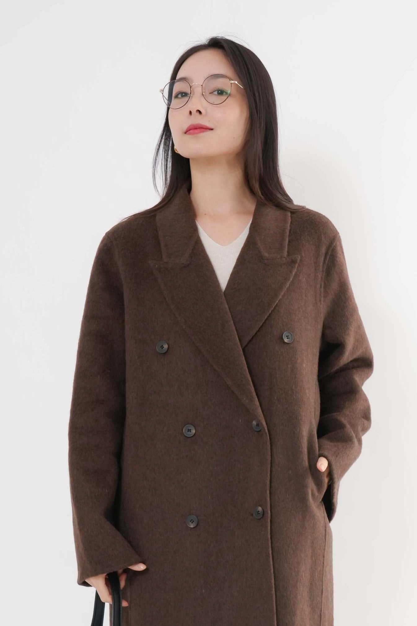 ウール100％ZIPコート｜トップス・ニット／セーター｜ELVENCE DEUX