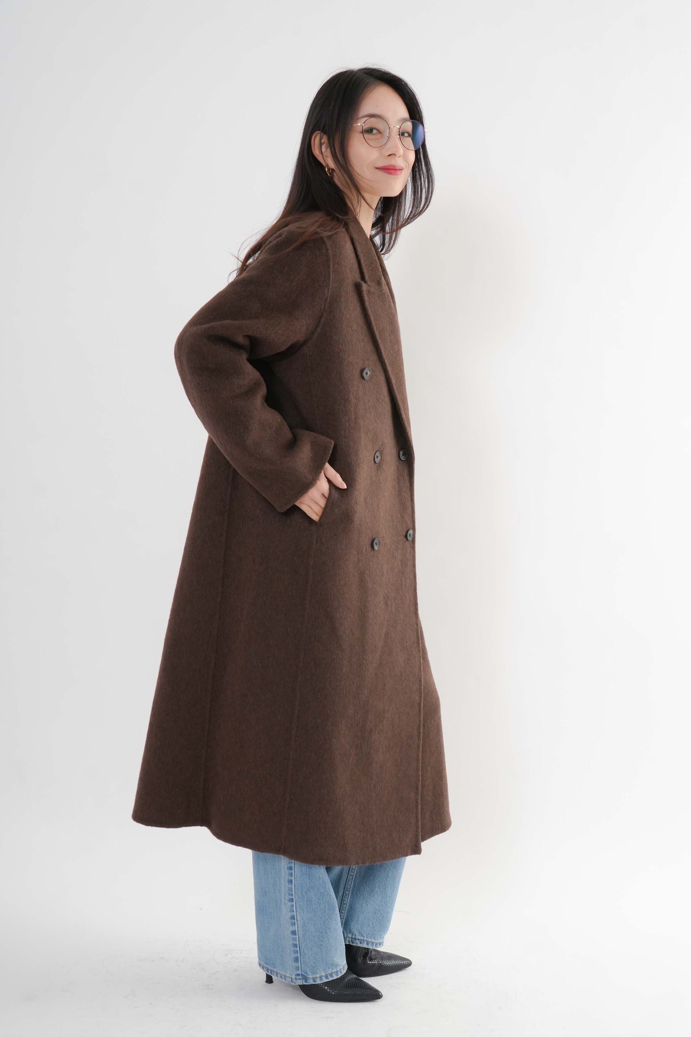 ウール100％ZIPコート｜トップス・ニット／セーター｜ELVENCE DEUX