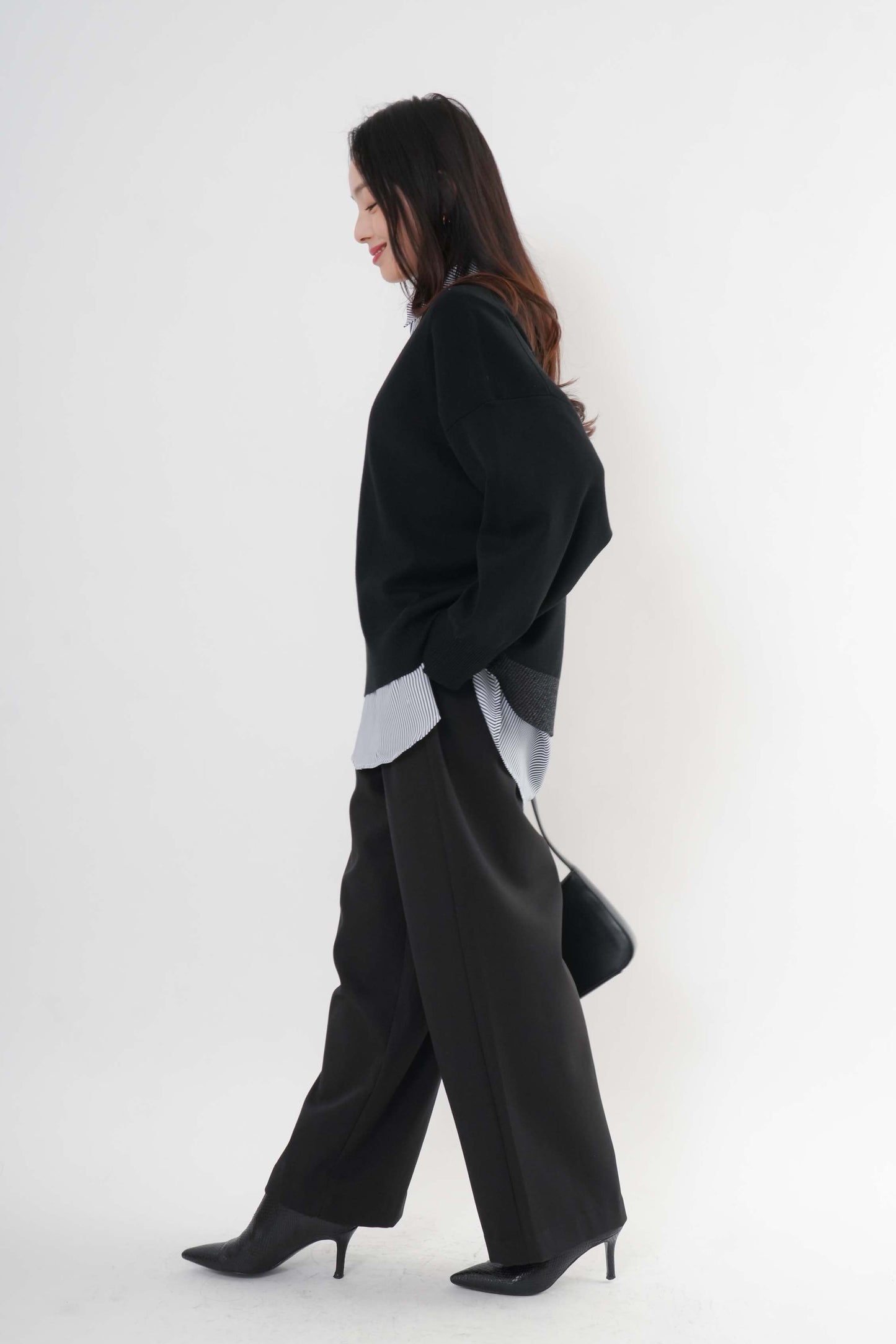 [予約] ユルニットセットレイヤードプルオーバー