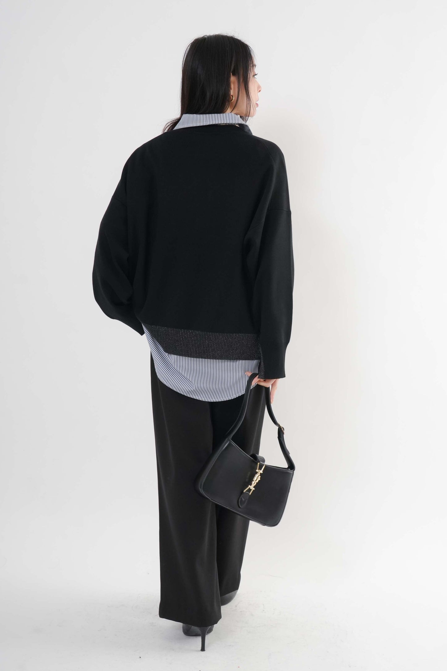 [予約] ユルニットセットレイヤードプルオーバー