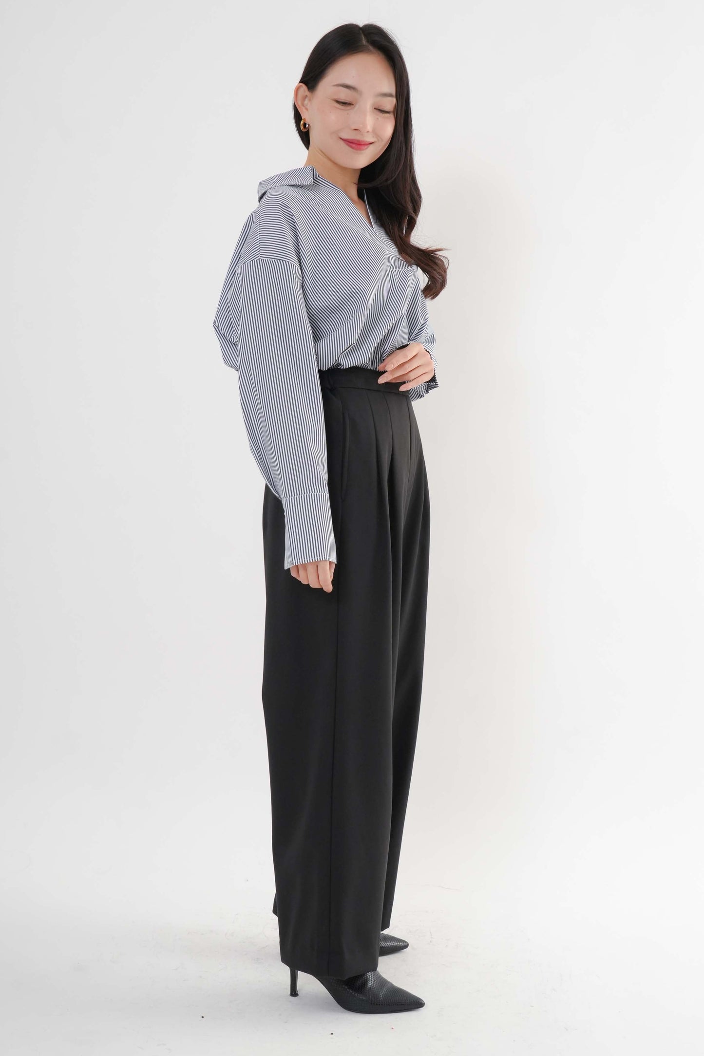 ［ＮＥＷ］ツイルワイドパンツ