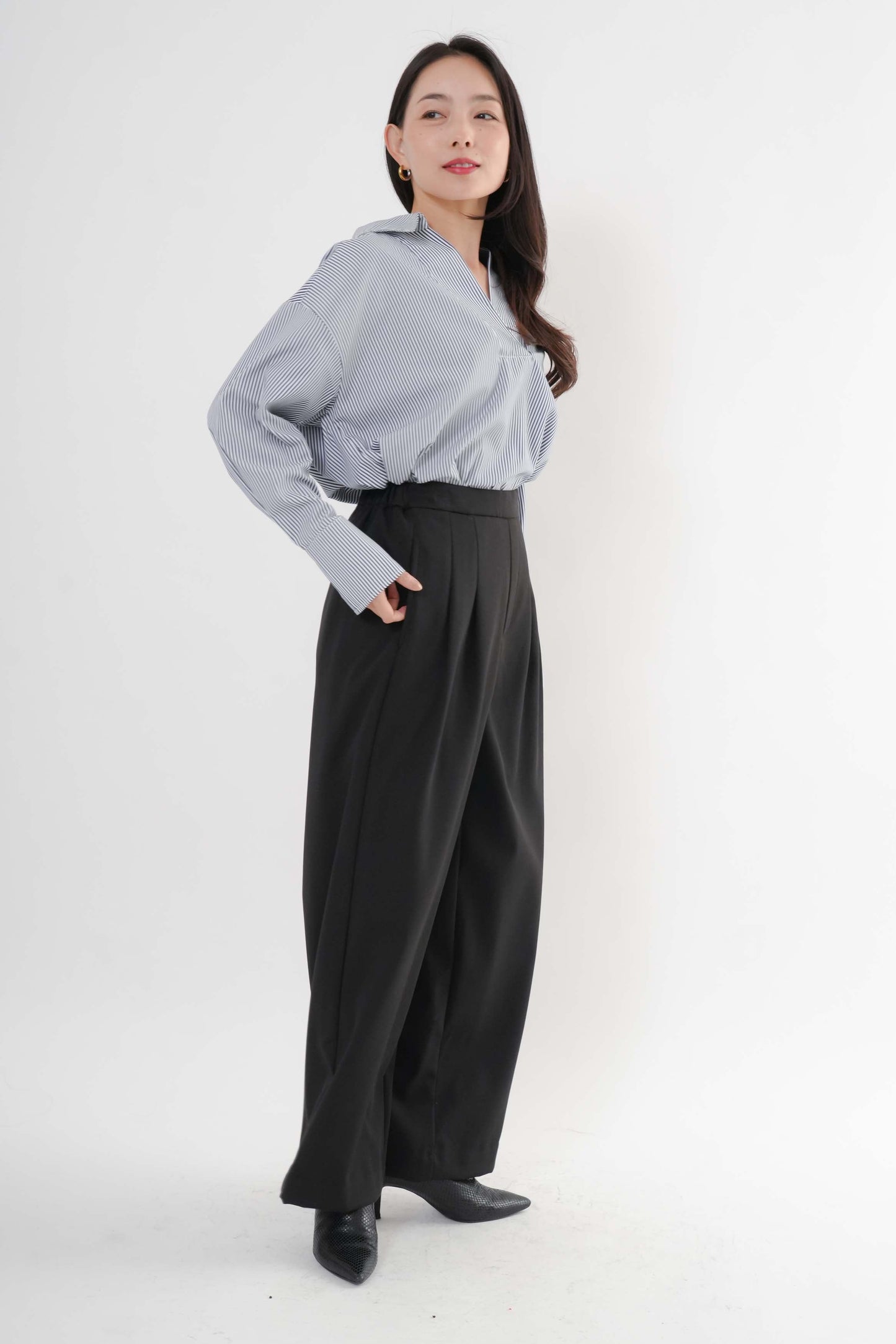 ［ＮＥＷ］ツイルワイドパンツ