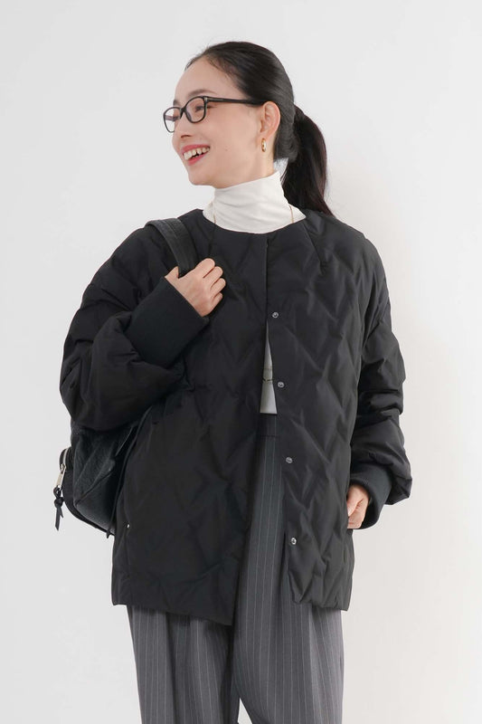 ［ＮＥＷ］ステッチレスノーカラーダウン