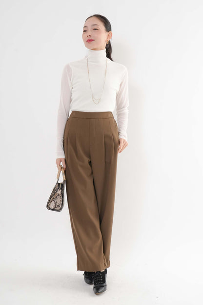 シアーフロントダブルタートルプルオーバー