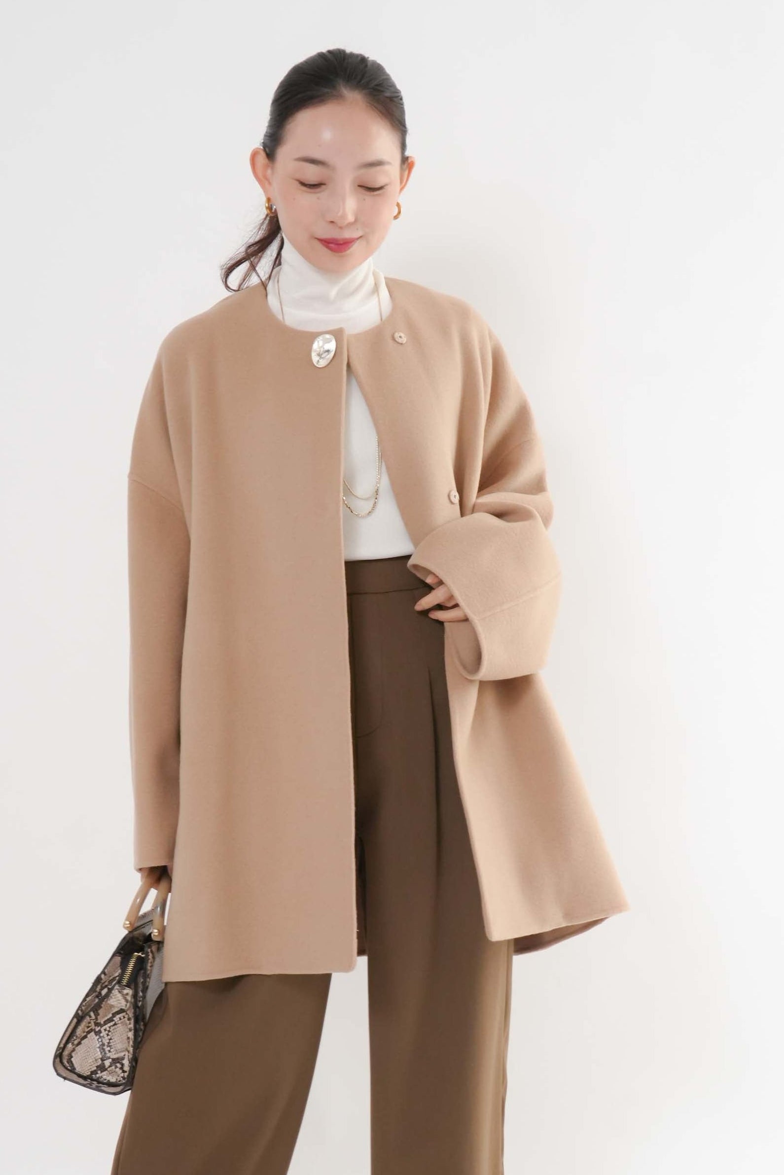 ビーバーコクーンコート｜コート・ジャケット｜ELVENCE DEUX