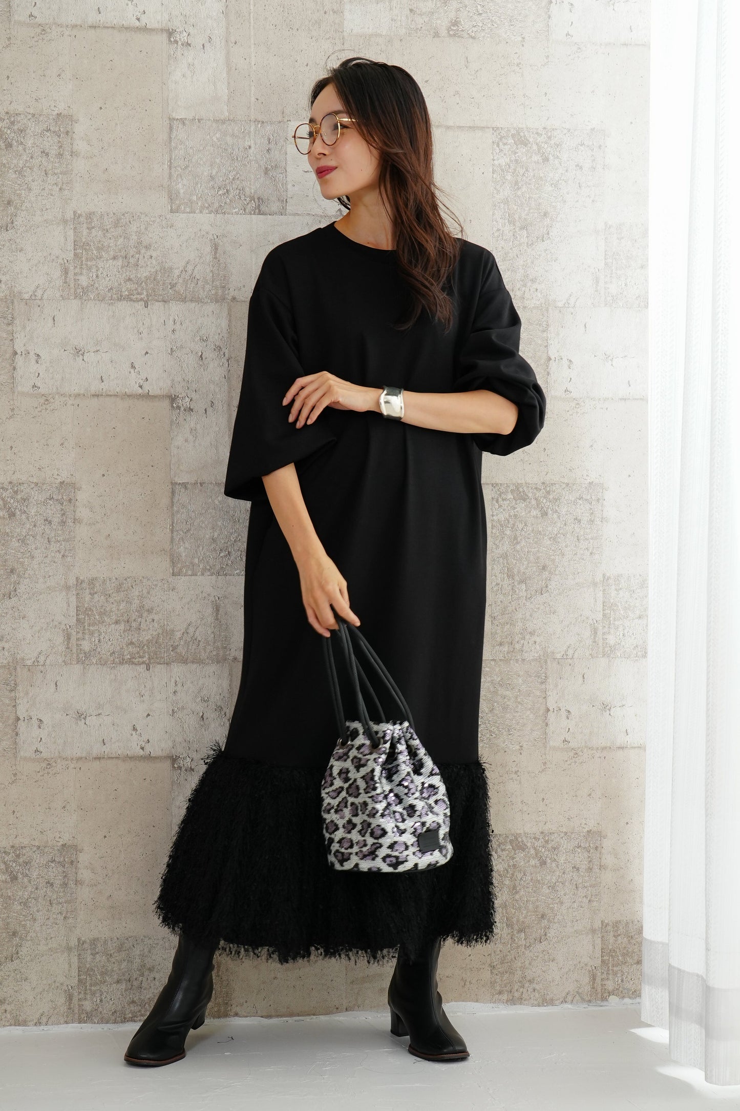 スパンコールレザーキンチャク