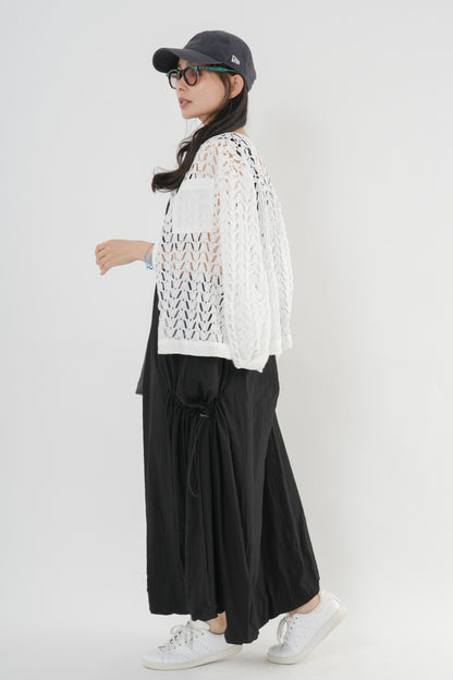〈20%OFF〉レースブルゾン