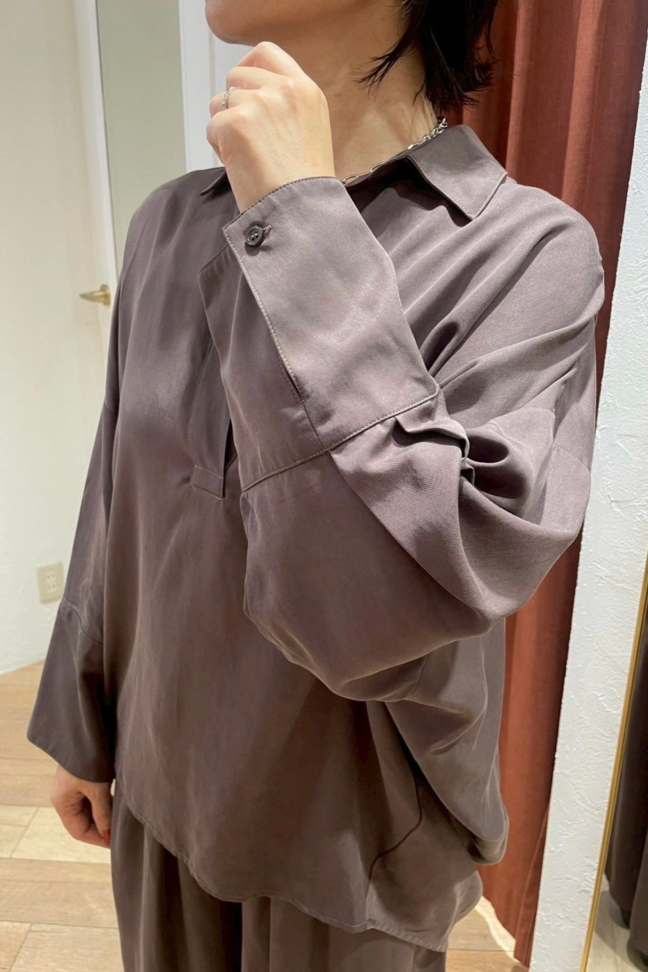 ［予約］テンセルツイルスキッパーシャツ