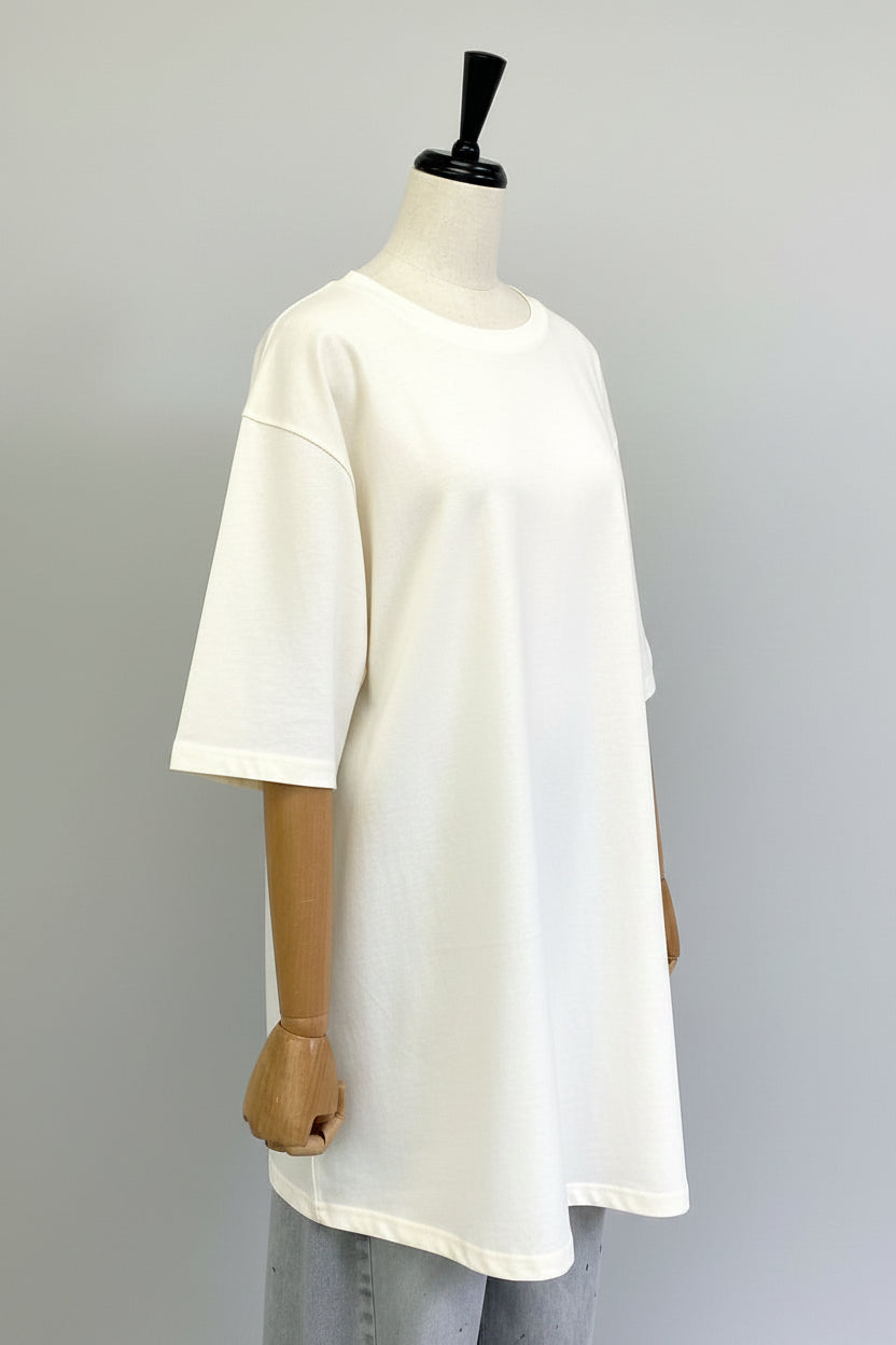 アシメヘムTシャツ