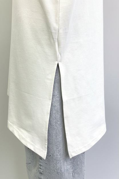 アシメヘムTシャツ