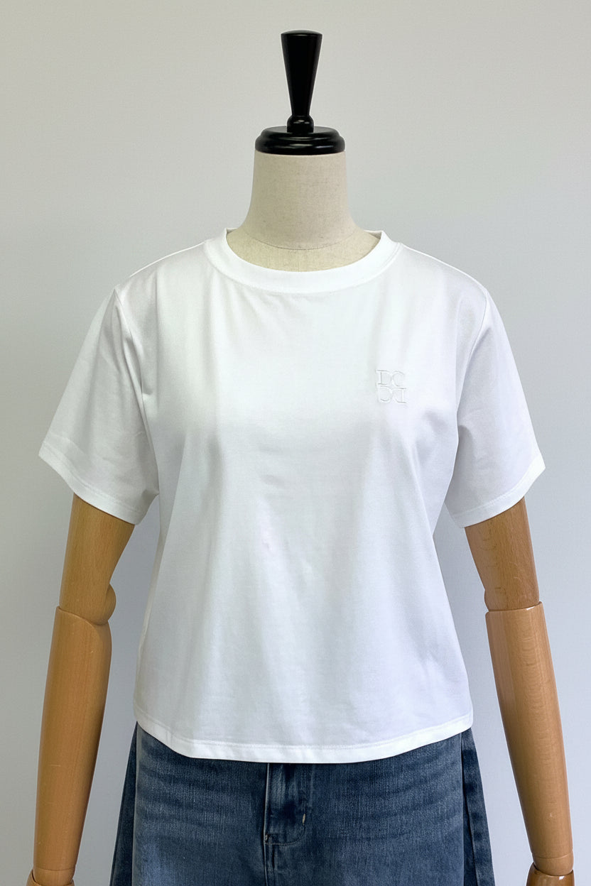 UVロゴ刺繍ミニTシャツ