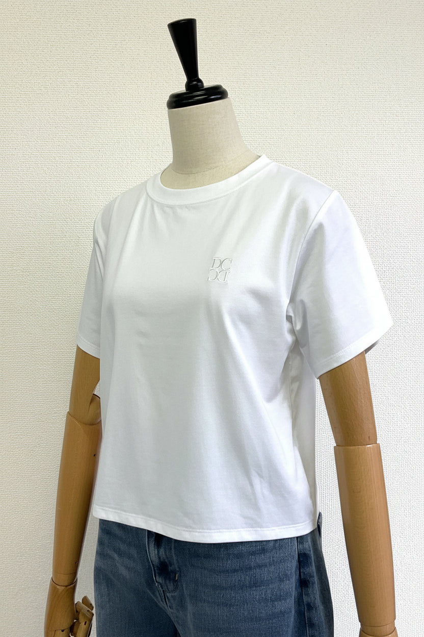 UVロゴ刺繍ミニTシャツ
