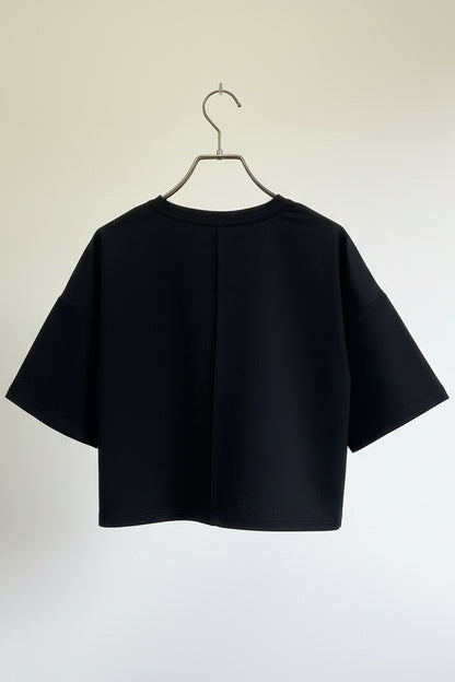 UVショート丈ロゴTシャツ