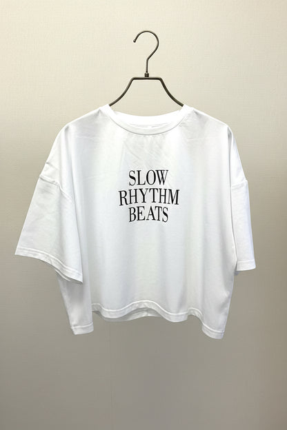 UVショート丈ロゴTシャツ