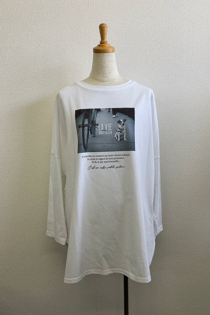 ［予約］２ＷＡＹイヌプリントＴシャツ