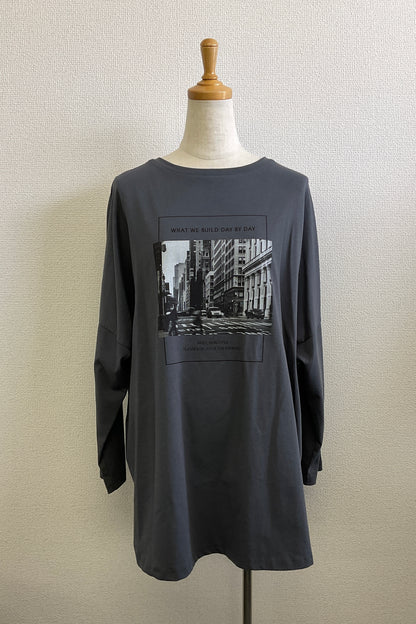 ［予約］２ＷＡＹビルプリントＴシャツ