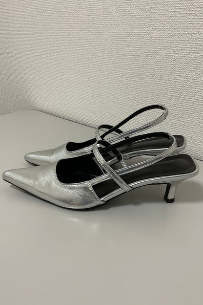 ［予約］スリングバックパンプス