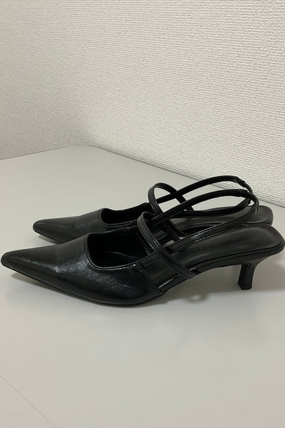 ［予約］スリングバックパンプス