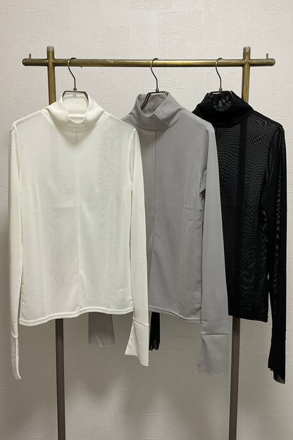 ［ＮＥＷ］メッシュハイネックプルオーバー
