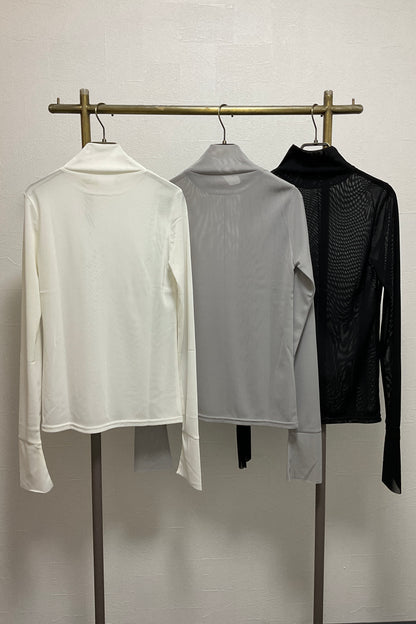 ［ＮＥＷ］メッシュハイネックプルオーバー
