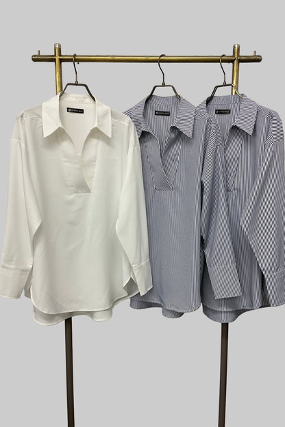 ［予約］ユルニットセットレイヤードプルオーバー