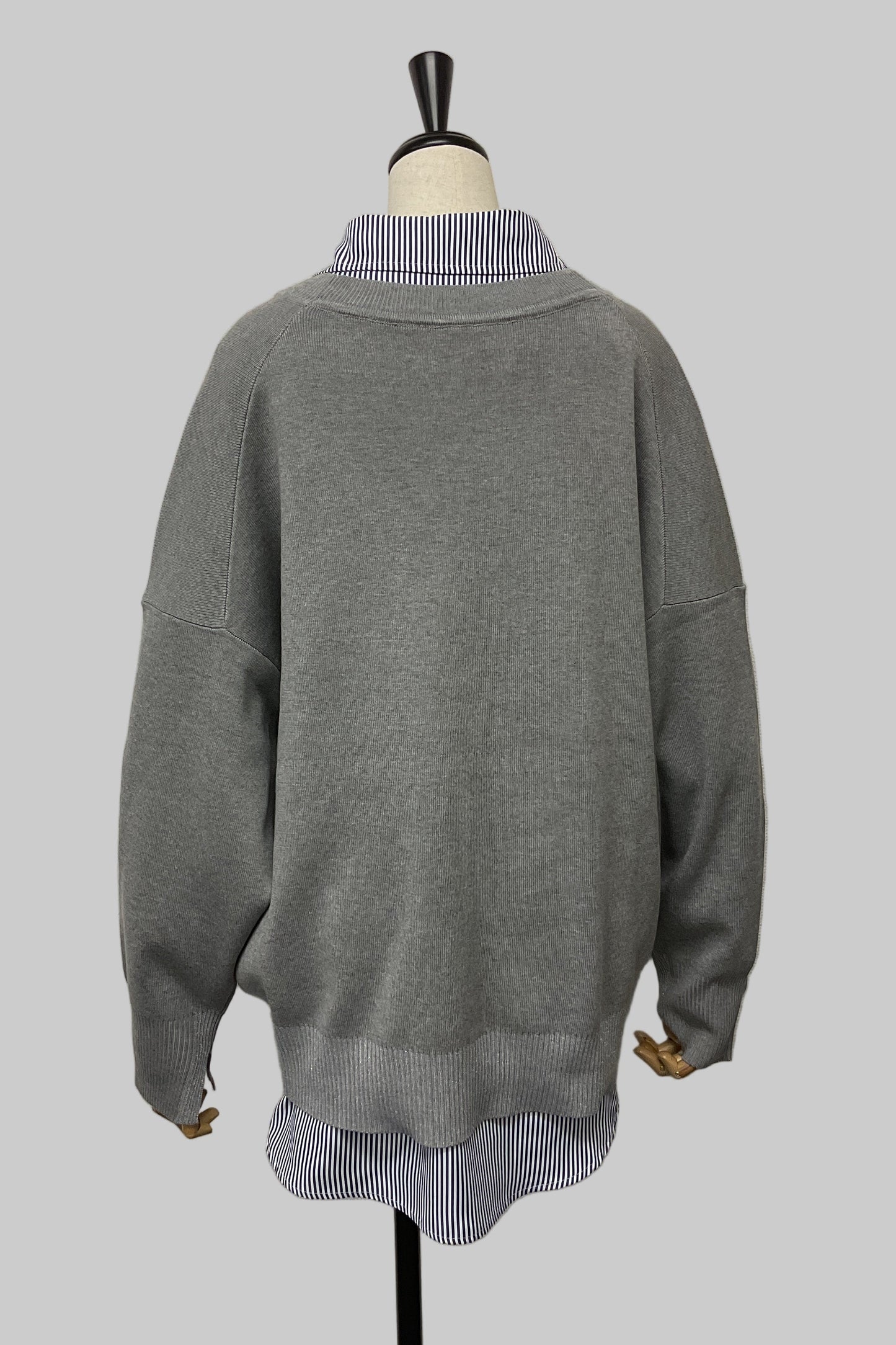 ［予約］ユルニットセットレイヤードプルオーバー