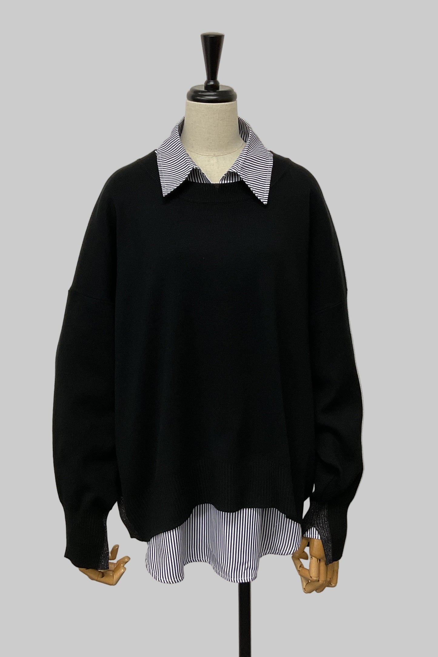 ［予約］ユルニットセットレイヤードプルオーバー