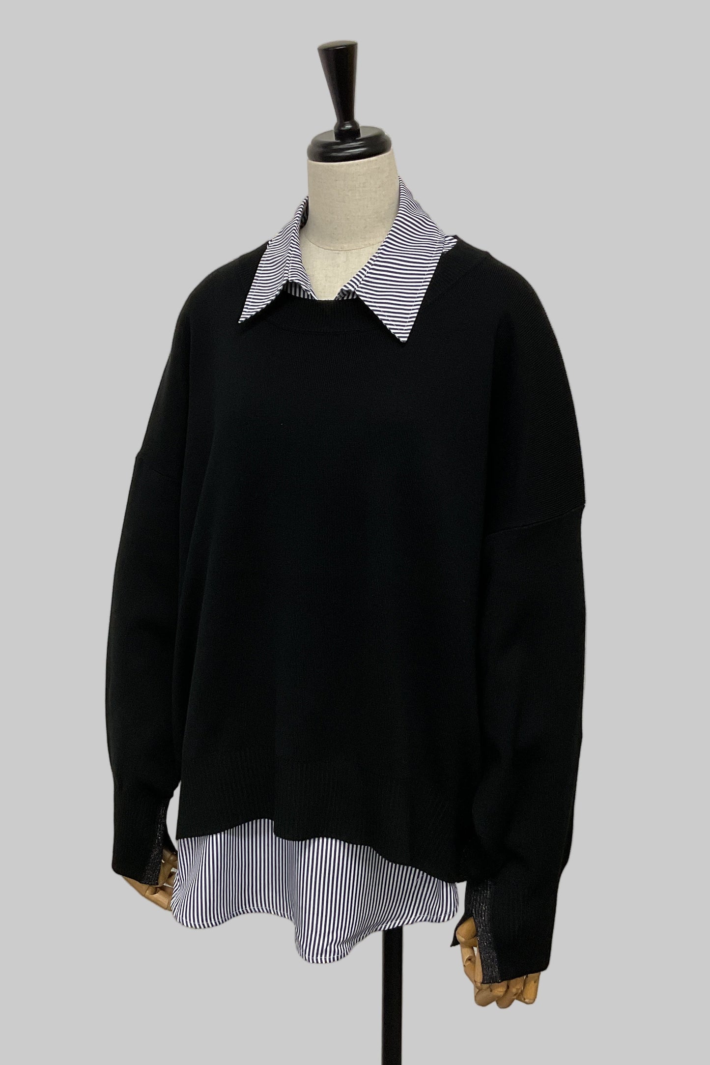 ［予約］ユルニットセットレイヤードプルオーバー