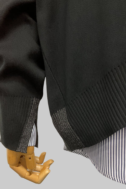 ［予約］ユルニットセットレイヤードプルオーバー