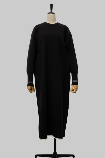 ［予約］ヤワモチハイショクニットワンピース