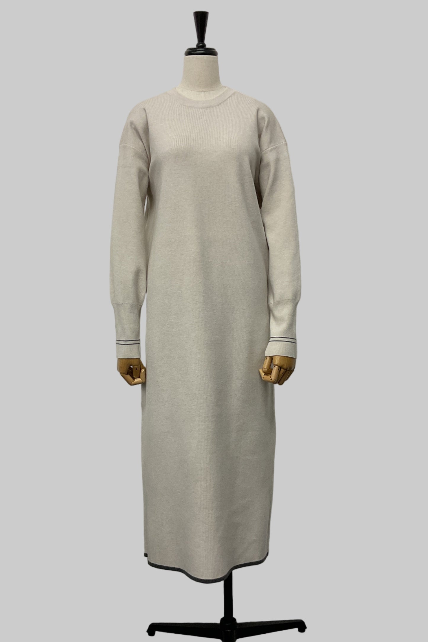 ［予約］ヤワモチハイショクニットワンピース