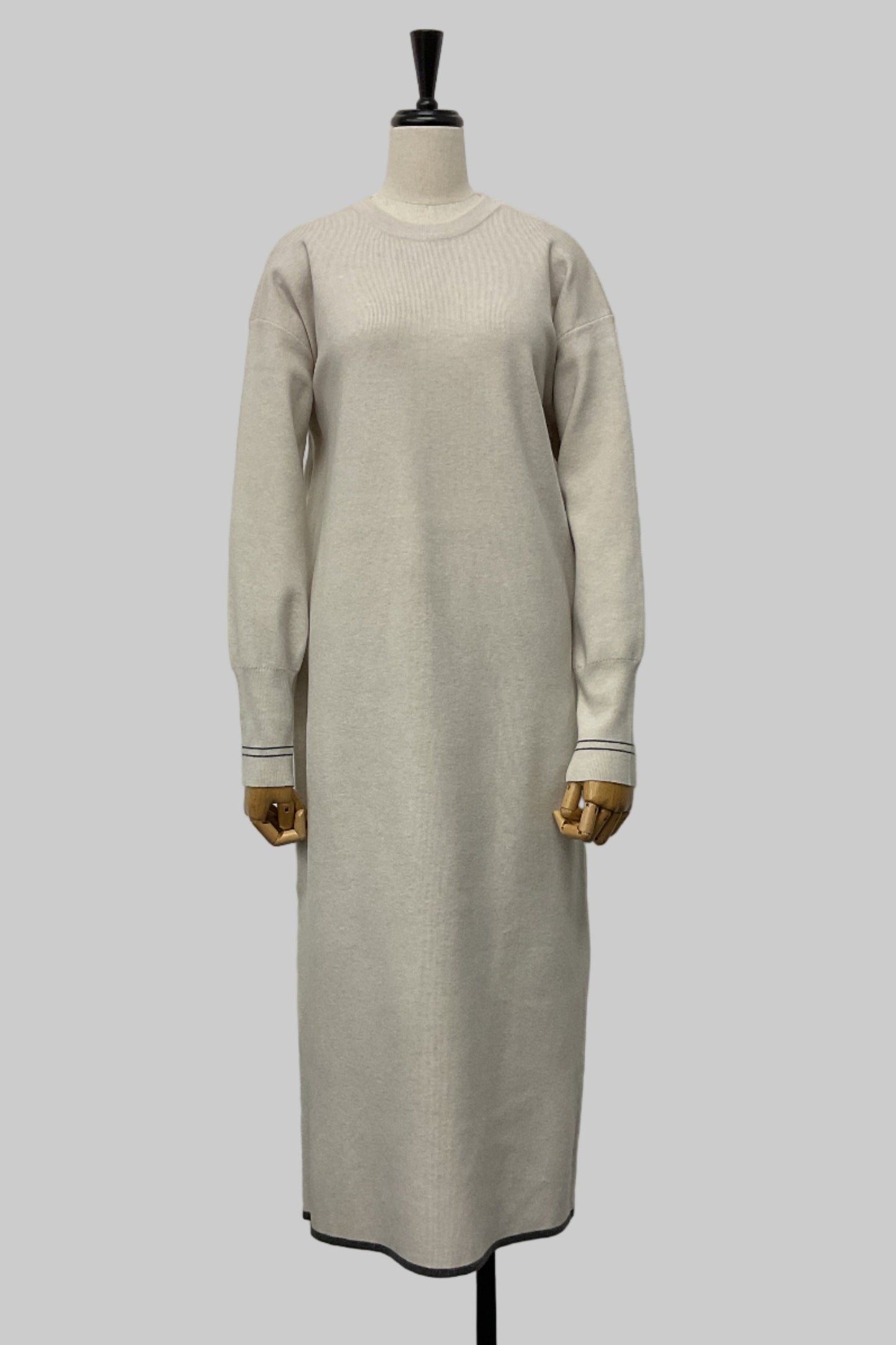 ［予約］ヤワモチハイショクニットワンピース