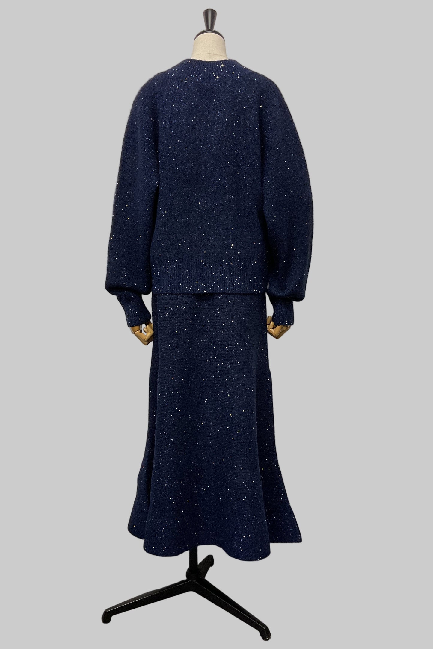 ［予約］2WAYスパンコールニット