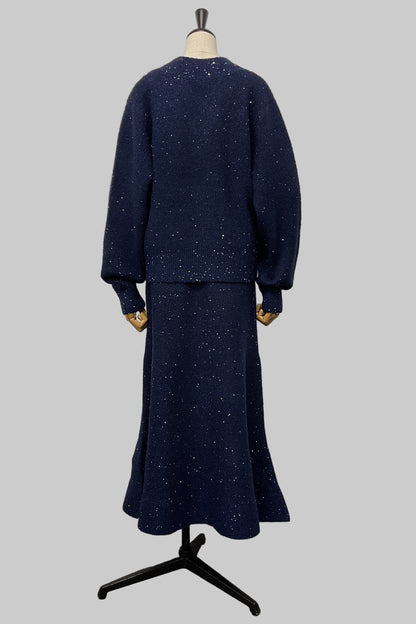 ［予約］2WAYスパンコールニット