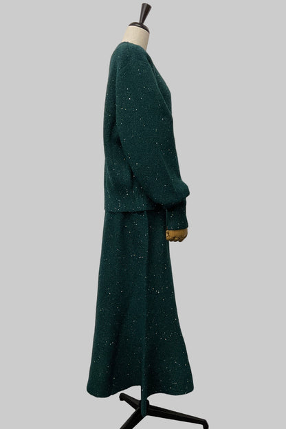 ［予約］2WAYスパンコールニット